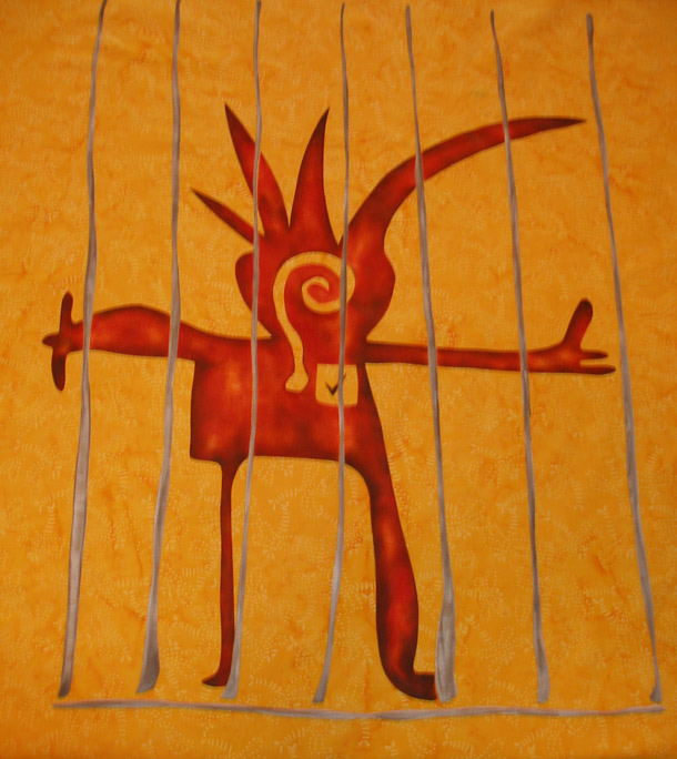 woman in jail