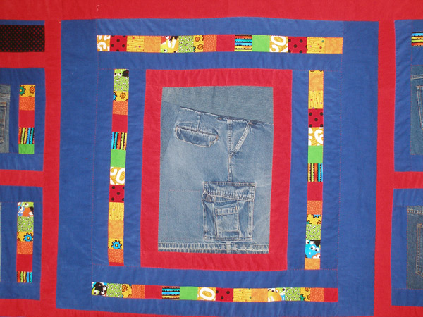 eric's quilt detail